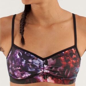 Lululemon Pirouette Bra Spring Has Sprung Multi / Black